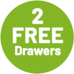 2 FREE Drawers 